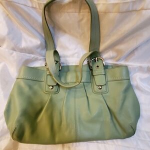 Coach Mint Green Soho Handbag